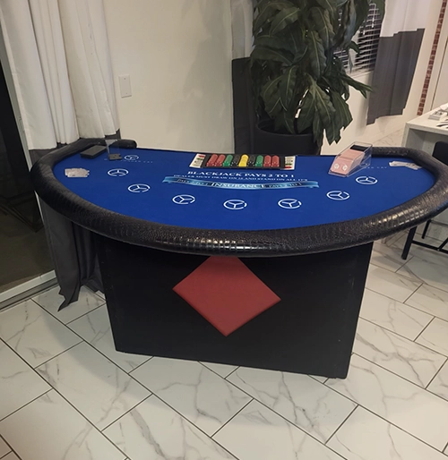 Casino graduation party during the holidays